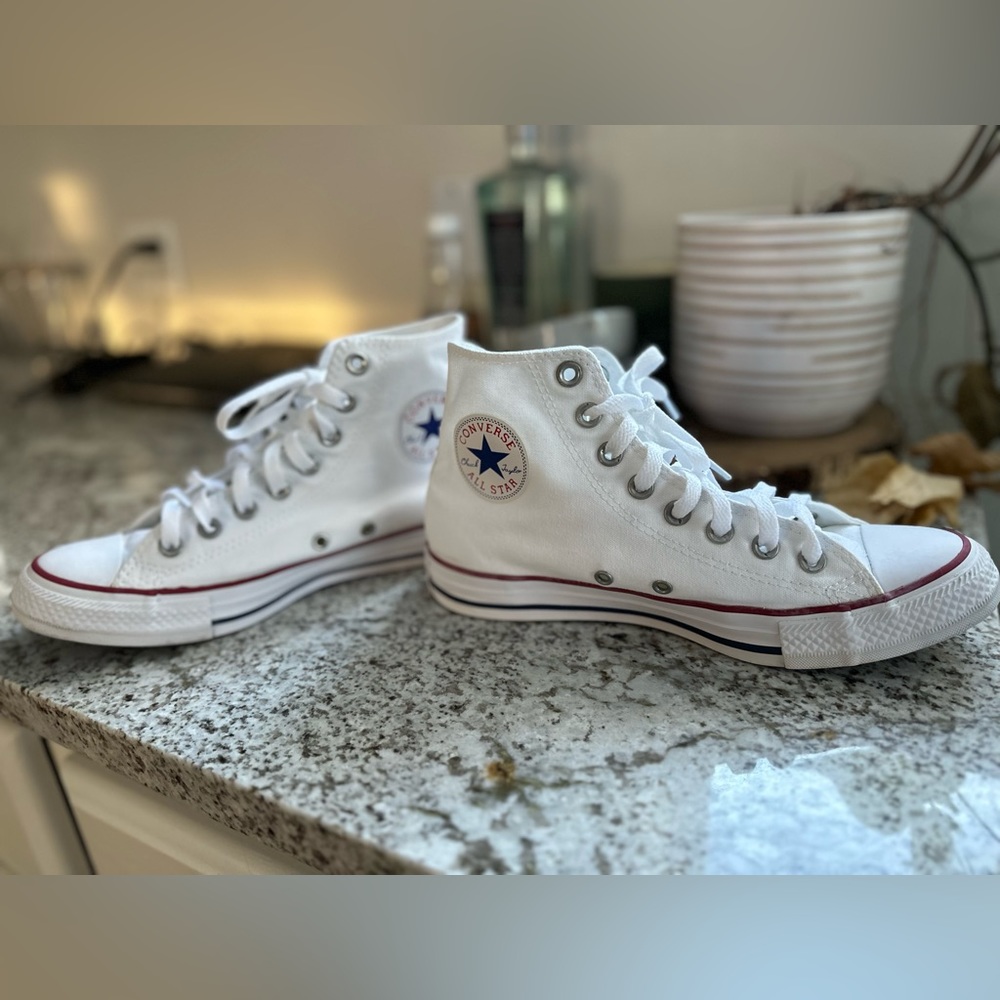 White High Top Converse
